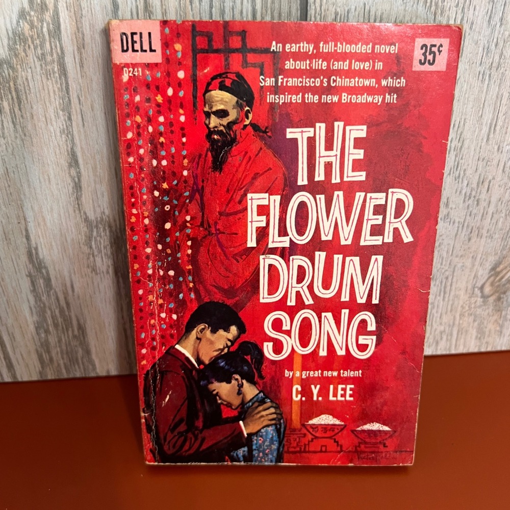 The Flower Drum Song C. Y. Lee Dell D241 Vintage 1958 Paperback First Printing